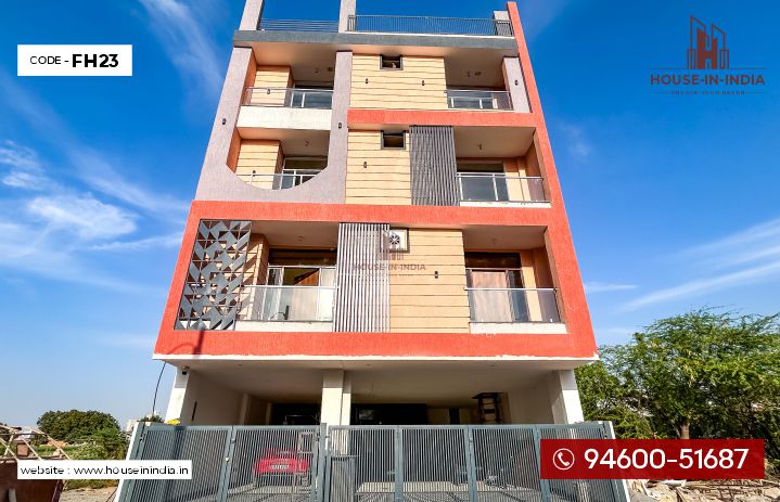 3 BHK Semi Furnished Flat